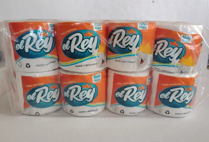 Fardo papel higiénico Rey 24Un