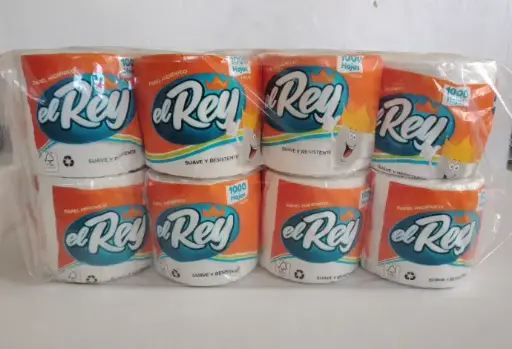 Fardo papel higiénico Rey 24Un
